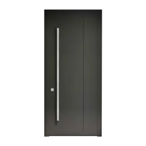 דלת כניסה מסדרת פסים שקועים